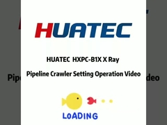 HUATEC X ray pipe crawler X ray pipeline inspection X ray pipe testing