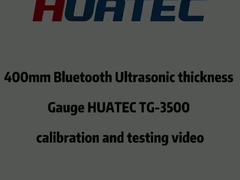 400mm bluetooth ultrasonic thickness gauge ultrasonic thickness testing
