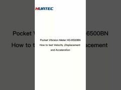 ISO2372 Piezoelectric Vibration Sensor Acceleration Velocity Displacement Vibration Meters Handheld