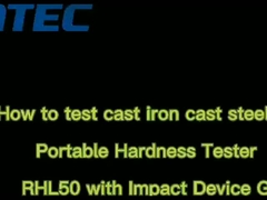 RHL50 Portable Leeb Metal Hardness Tester test cast iron