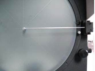 High quality of optical system 300mm 50 / 60Hz Profile Projector VP-12-2010