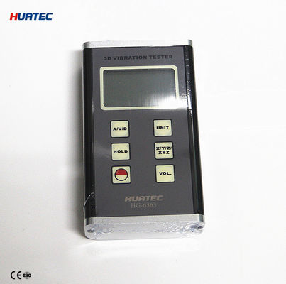 3D XYZ Digital Portable Vibration Meter HG-6363 3 Axis Piezoelectric accelerometer