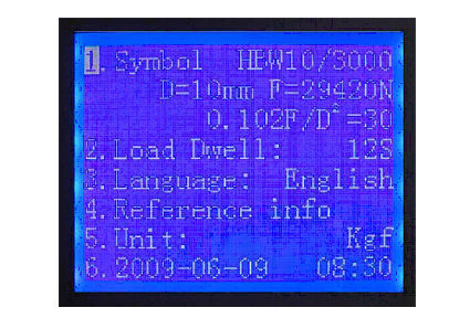 ISO6506 ASTM E-10 AUTOMATIC BRINELL HARDNESS TESTER HBA-3000A