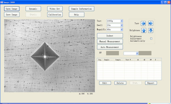 HVS-M-A Vickers Hardness Measuring System Camera 1.3M pixel 1pc