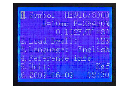 ASTM E-10 ISO6506 DIGITAL ELECTRIC BRINELL HARDNESS TESTER HBE-3000