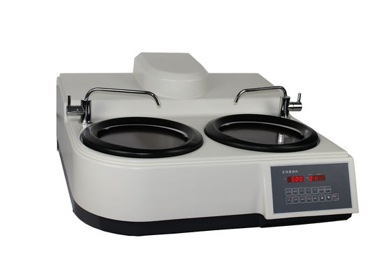 Two Working Plates Excellent Metallographic Equipment in 254mm Disc Diameter