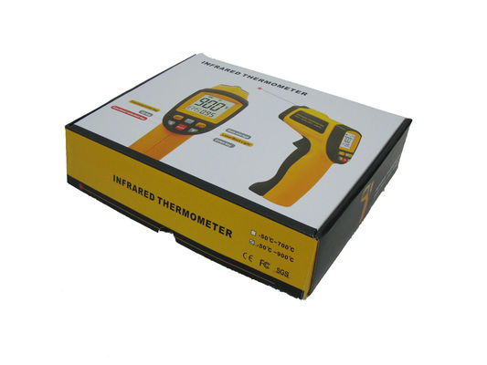 Handheld infrared thermometer  MAX MIN AVG DIF Reading