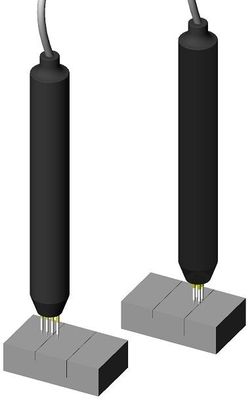 Digital High Precision Crack Depth Measurement / Hmg Series Crack Depth Gauge