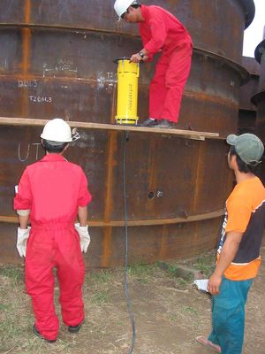 Excellent anti-jamming performance X Ray Flaw Detectors for thin iron plate , aluminum