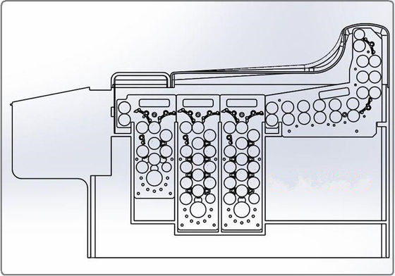 Industrial Testing X-ray Flaw Detector With 322~92 Mm / Min Inlet Velocity