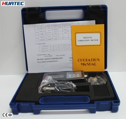 Accuracy Digital Vibration Meter , Portable Vibration Analyzer HG6360