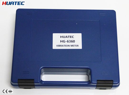 Accuracy Digital Vibration Meter , Portable Vibration Analyzer HG6360