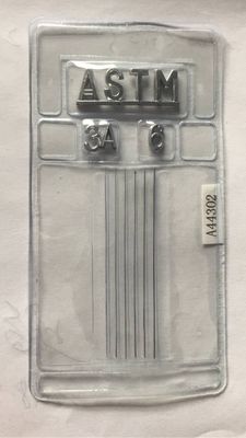 Industrial X-Ray Flaw Detector Wire Penetrameter ASME E1025 ASTM E747 DIN 54