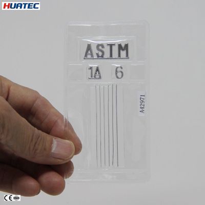 Industrial X-Ray Flaw Detector Wire Penetrameter ASME E1025 ASTM E747 DIN 54