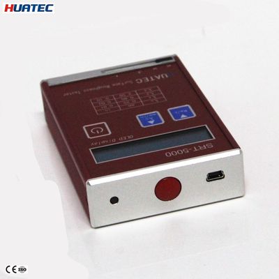 Ra, Rz, Rq, Rt Surface Roughness Tester SRT-5000 With lithium ion rechargeable batteries
