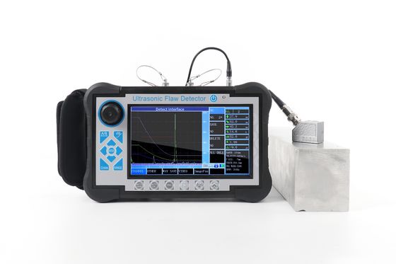 Sd Card Portable Ultrasonic Flaw Detector Touch Screen Auto Calibration Function