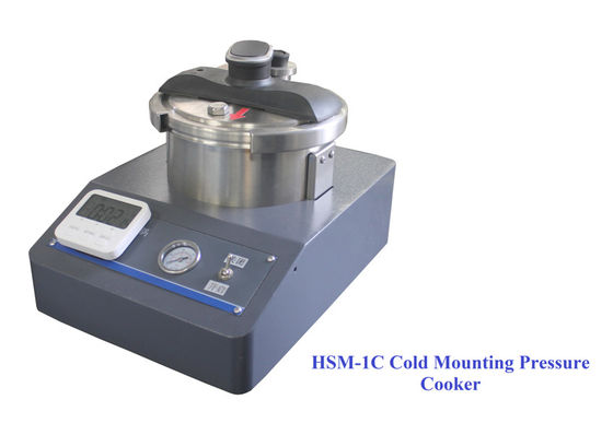 HSM-1C 5L Metallographic Mounting Press Quick Curing Of Mounting Resin