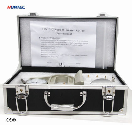 Rubber 0.01mm Ultrasonic Thickness Gauge For Vulcanized Rubber And Plastic Products