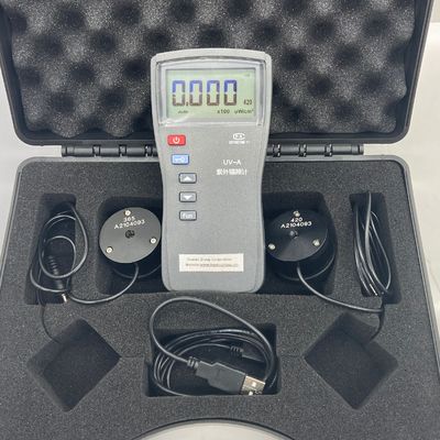 UV Radiometer UV-A Ultraviolet Irradiance Meter UV Light, Ultraviolet Illuminometer