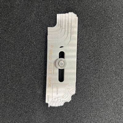 Measure Undercut Depth Cam Type Fillet Weld Gauge Huatec Series Taper Stainless Steel 7 Pcs Per Kit
