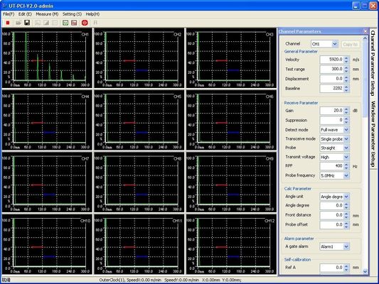 Intelligent Digital Multi Channel Ultrasonic Flaw Detector In Physics