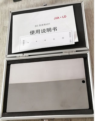 B5 AS2083/2005 BS2704/1978/1983 Penetrant Testing Chrome Plating Dye Panels