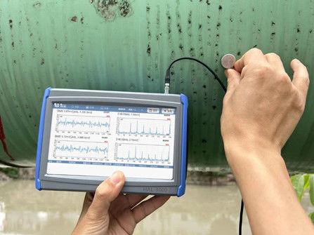 FFT Spectrum RMS ASL Dual-Channel Wave Acoustic Emission Valve Leakage Detector
