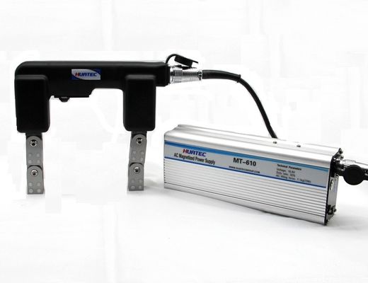 Electromagnetic Magnetic Particle Inspection AC/DC BATTERY Powered Yoke Detect Surface and Sub-surface indications