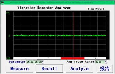 Ground / Structure Vibration Analyzer Seamless Low Frequency Measurement