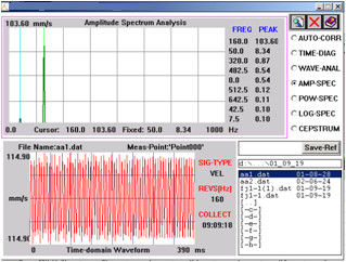 Ground / Structure Vibration Analyzer Seamless Low Frequency Measurement