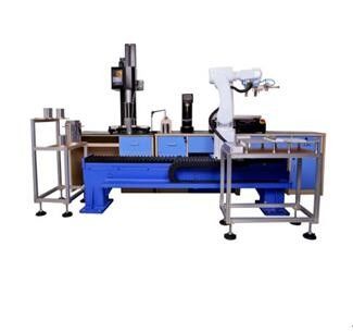 Industry 4.0 Robotic Testing System With Mixer to Achieve Monitor The Dispersion