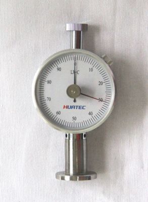 Accurate handheld design peak hold type durometer LX-C-2 twin needle, high precision shore durometer