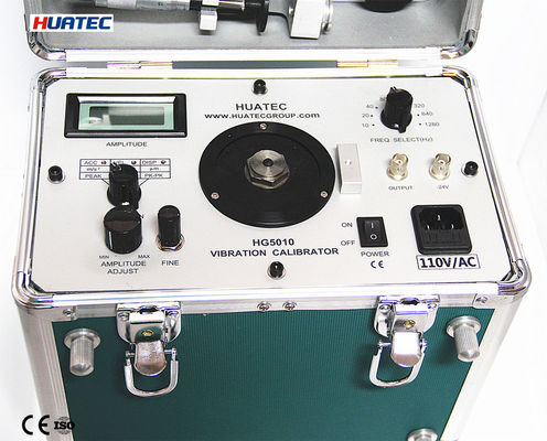 110V Digital Vibration Calibrator Vibration Measuring Instruments Green Color