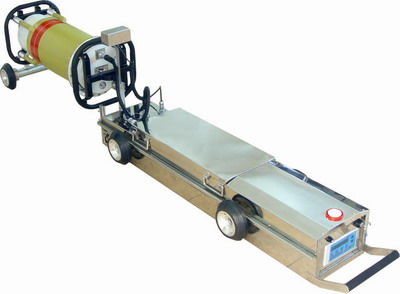 Controlled By PLC X - Ray Pipeline Crawlers 250Kv 17Ah Ndtpipeline Crawler X-Ray Machine