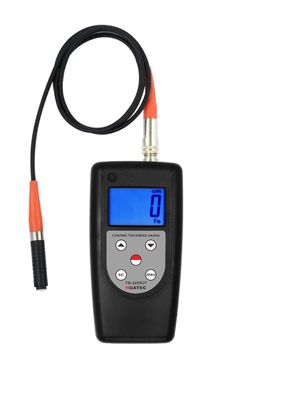 LCD Display Micro Coating Thickness Meter Paint Thickness Measuring Gauge For Curved And Tiny Objects