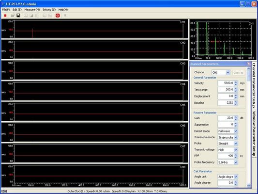 Intelligent Digital Multi Channel Ultrasonic Flaw Detector In Physics